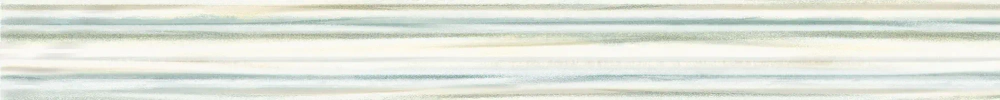 Бордюр ALMA Ceramica BWU60ALS016 Alaris 60x6 голубой / бежевый глянцевый полосы