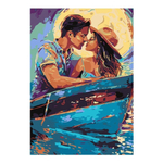 Картина по номерам 20*28,5см "Лунная романтика" (Lori)