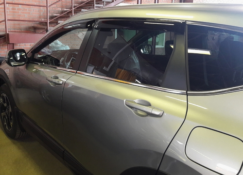 Дефлекторы боковых окон SIM для Honda CR-V (2016-) арт.SHOCRV1632