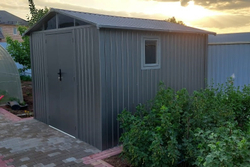 Хозблок металлический Black Fox Panorama D 3x3 м