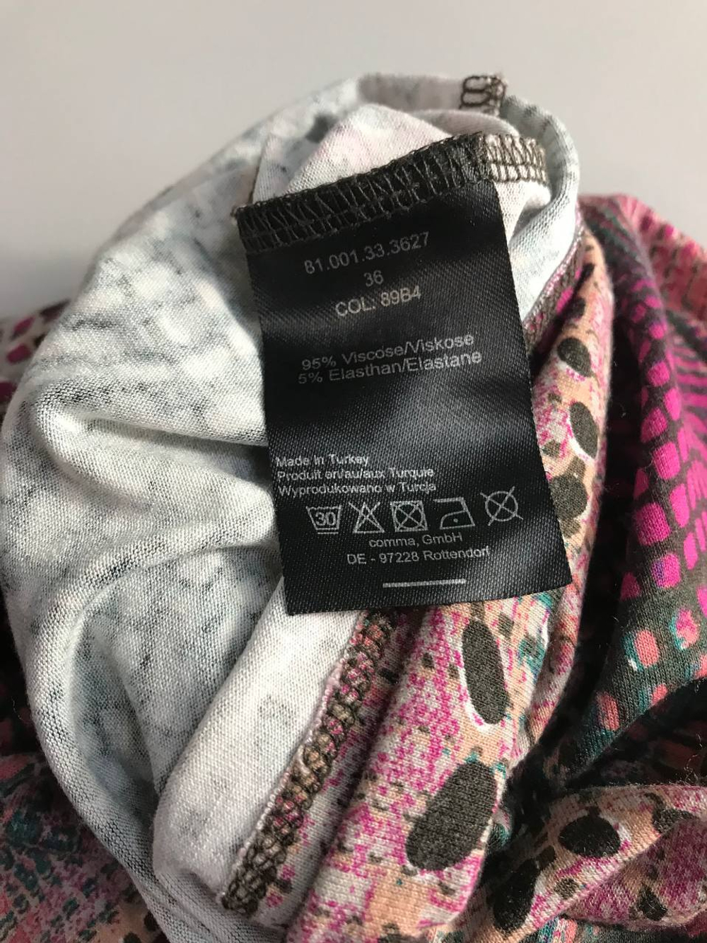 Платье Comma, для встречи с подружками, маркировка 36, визуально на 42 размер