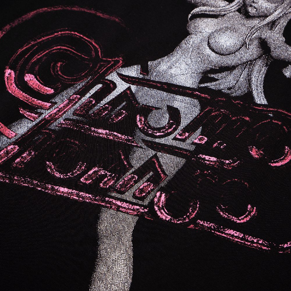 Футболка Heartz Christine Silver-Printed черная