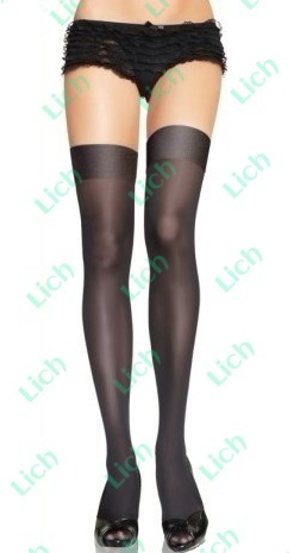 Чулки черные