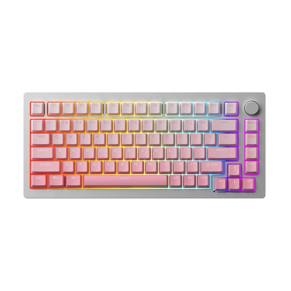 Monsgeek M1W, Haze Pink, Switch Fairy Silent