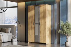 Шкаф трехстворчатый для одежды Лофт