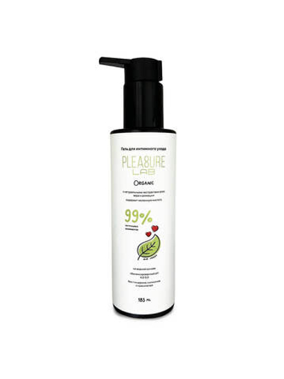 Лубрикант на водной основе Pleasure Lab Organic, 185 мл