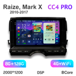 Teyes CC4 Pro 9" для Toyota Raize, Mark X 2010-2017