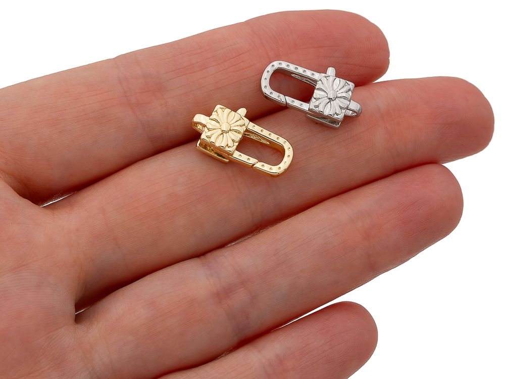 Карабин "Цветок" 17мм