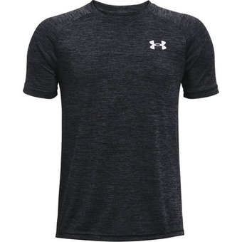 Футболка для мальчика теннисная Under Armour Boys' UA Tech 2.0 Short Sleeve - черный