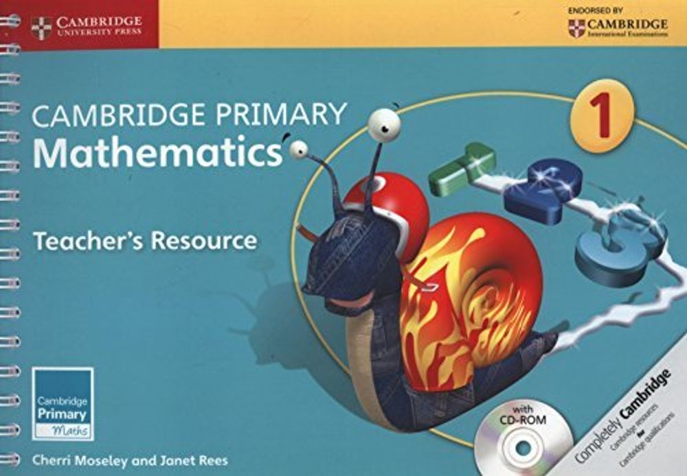 Camb Prim Maths Stg 1Tch Bk + CD-ROM