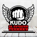 Акриловый приз КУДО 3549-160