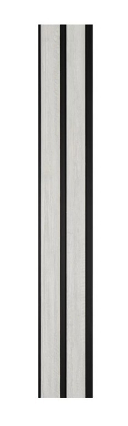 Реечная панель ПВХ Санторини Белый 125х3000 мм