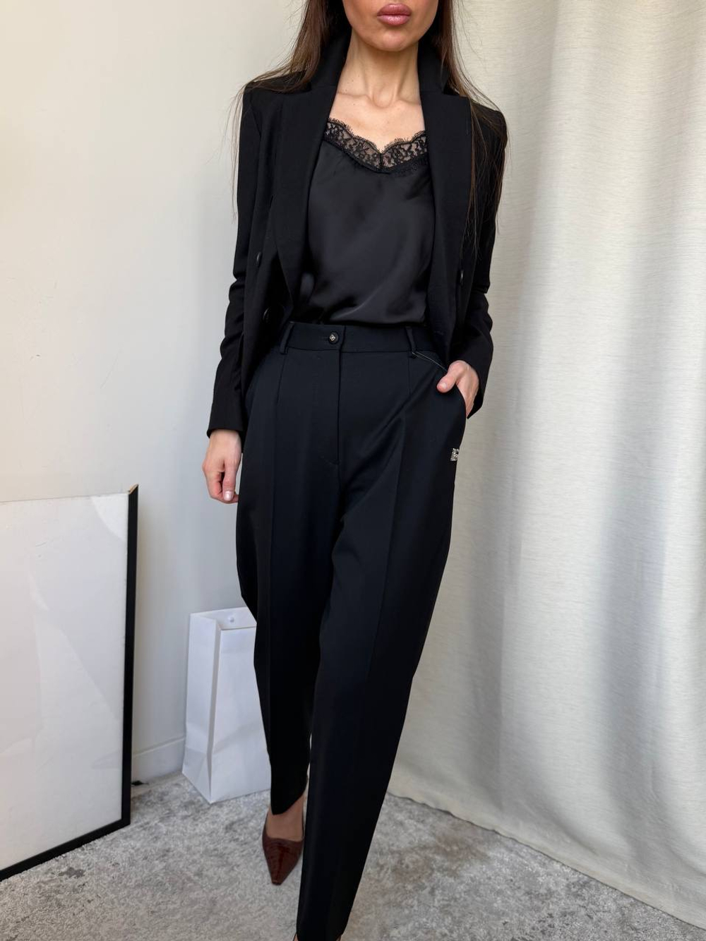 Новые шерстяные брюки Dolce & Gabbana, S-M