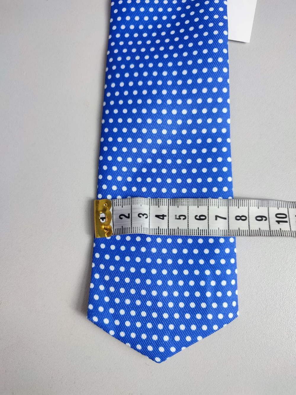 Галстук в горошек, яркий