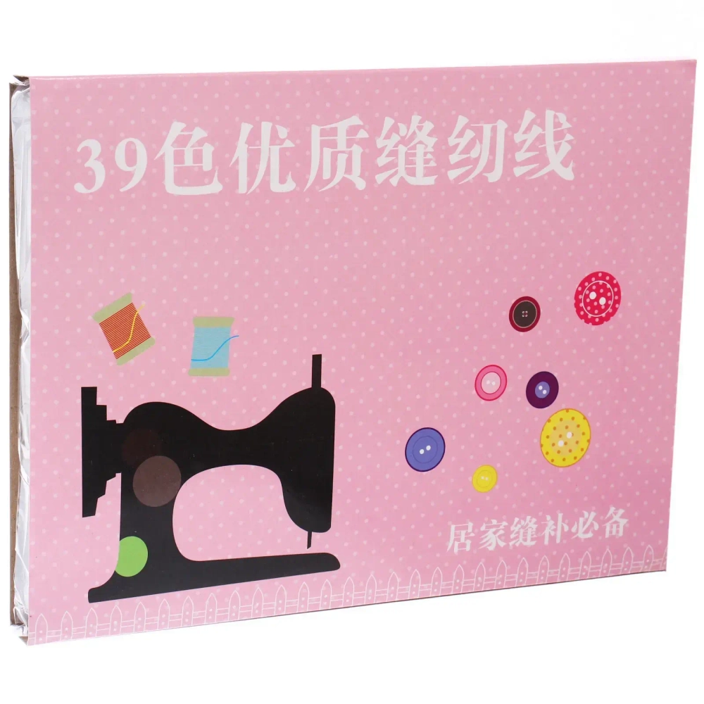 Нитки швейные в наборе 39шт «Favorite Hous», 200м (коробка)