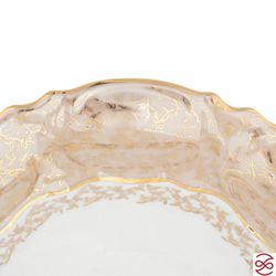 Конфетница Queen's Crown ARISTOKRAT Лист Бежевый см