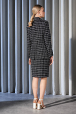 1843 Жакет женский (черный)