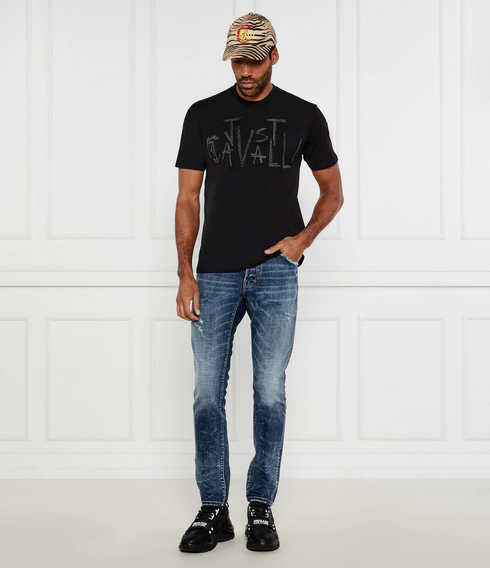 Футболка Just Cavalli - черный(78OAHT03CJ500)