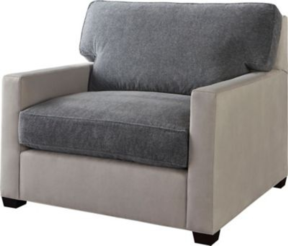 Стул Baker Bespoke Chair and a Half with Weltless Track Arm