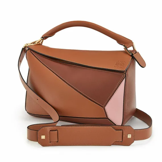 Сумка Loewe Puzzle Bag Tan/medium Pink