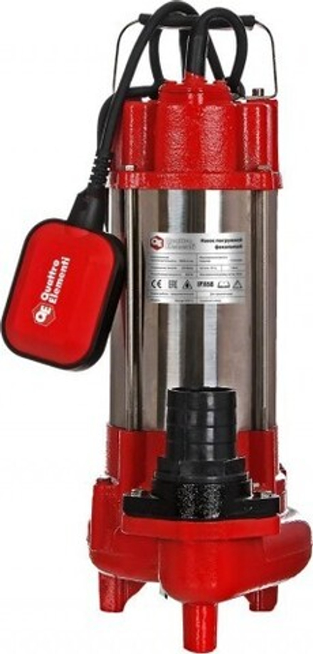 Насос дренажный QUATTRO ELEMENTI SEWAGE 1700F CI 910-188