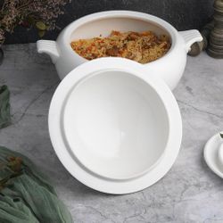 Супница 3 л d 25 см h22 см белая фарфор P.L. Proff Cuisine [1]