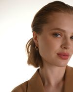 Серьги Четырёхлистник позолота