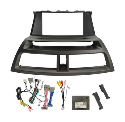 Переходная рамка магнитолы HONDA ACCORD, INSPIRE 2008-2012  9 дюймов (взамен Navi, комплект с проводами)