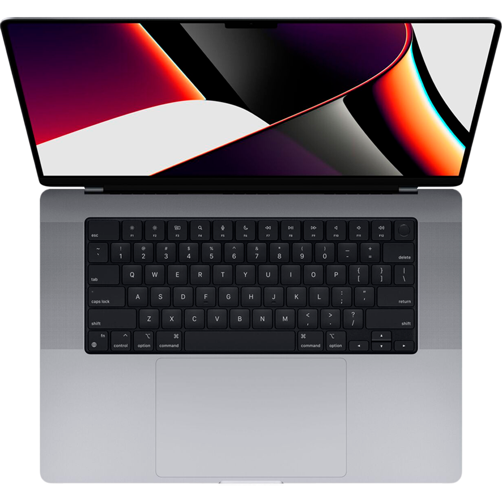 Ноутбук Apple MacBook Pro 14 (M1 Pro 8С/14C) 16/1TB Ростест, Space Gray (Серый космос) MKGQ3