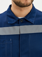 Костюм Лигор-1 СОП К. (тк.Смесовая,210) брюки, т.синий