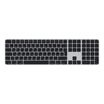 Клавиатура Apple Magic Keyboard с Touch-ID и цифровой панелью, Black (Черный) (MMMR3)