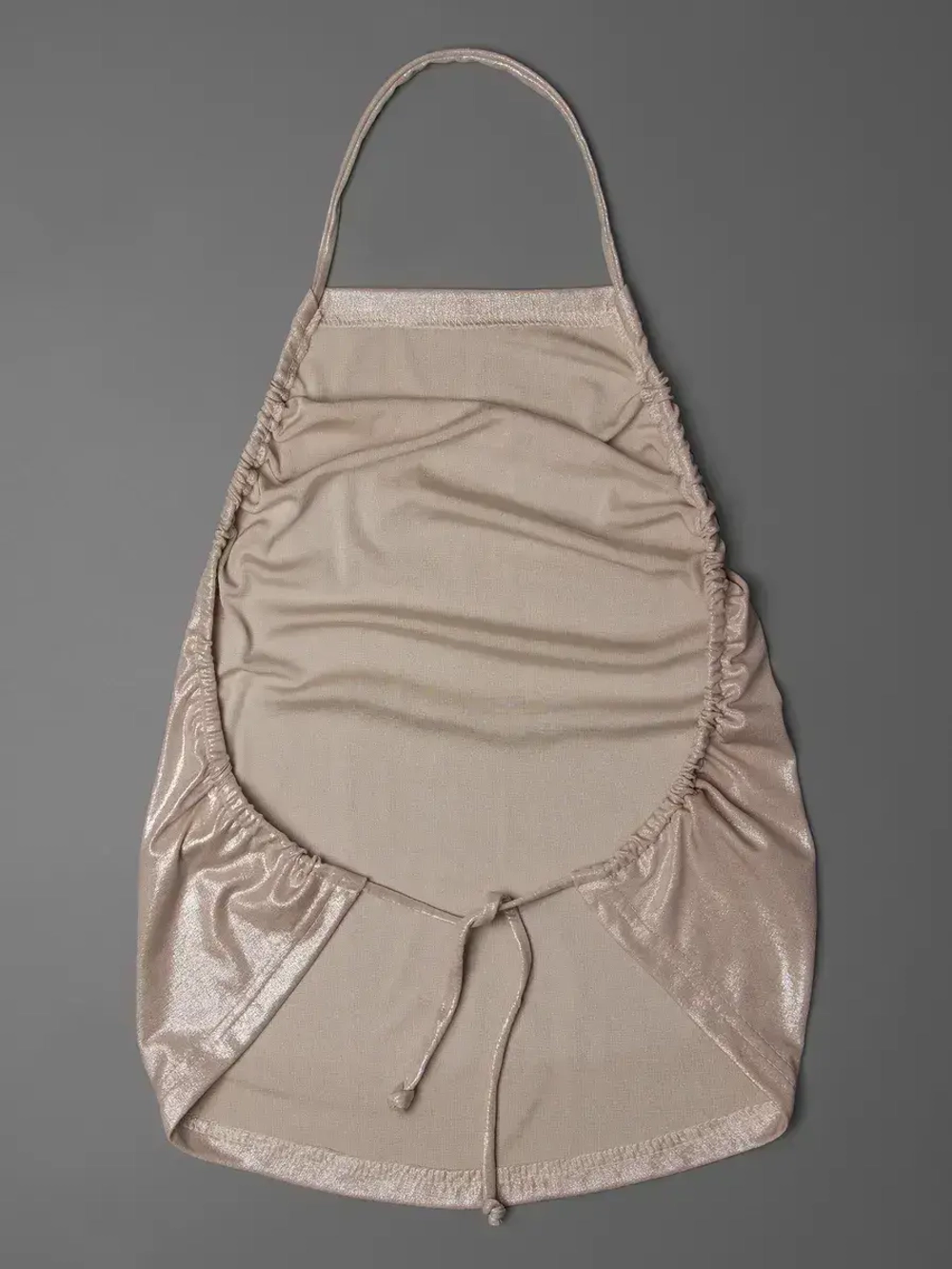 Летний топ для девочки на завязках