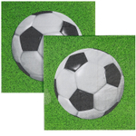 Салфетки «С днем рождения. Футбол», 25 см/ 33 см, 12 шт