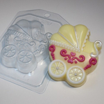 Форма для шоколада пластиковая Коляска