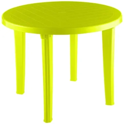 Стол круглый салатовый 950х740мм