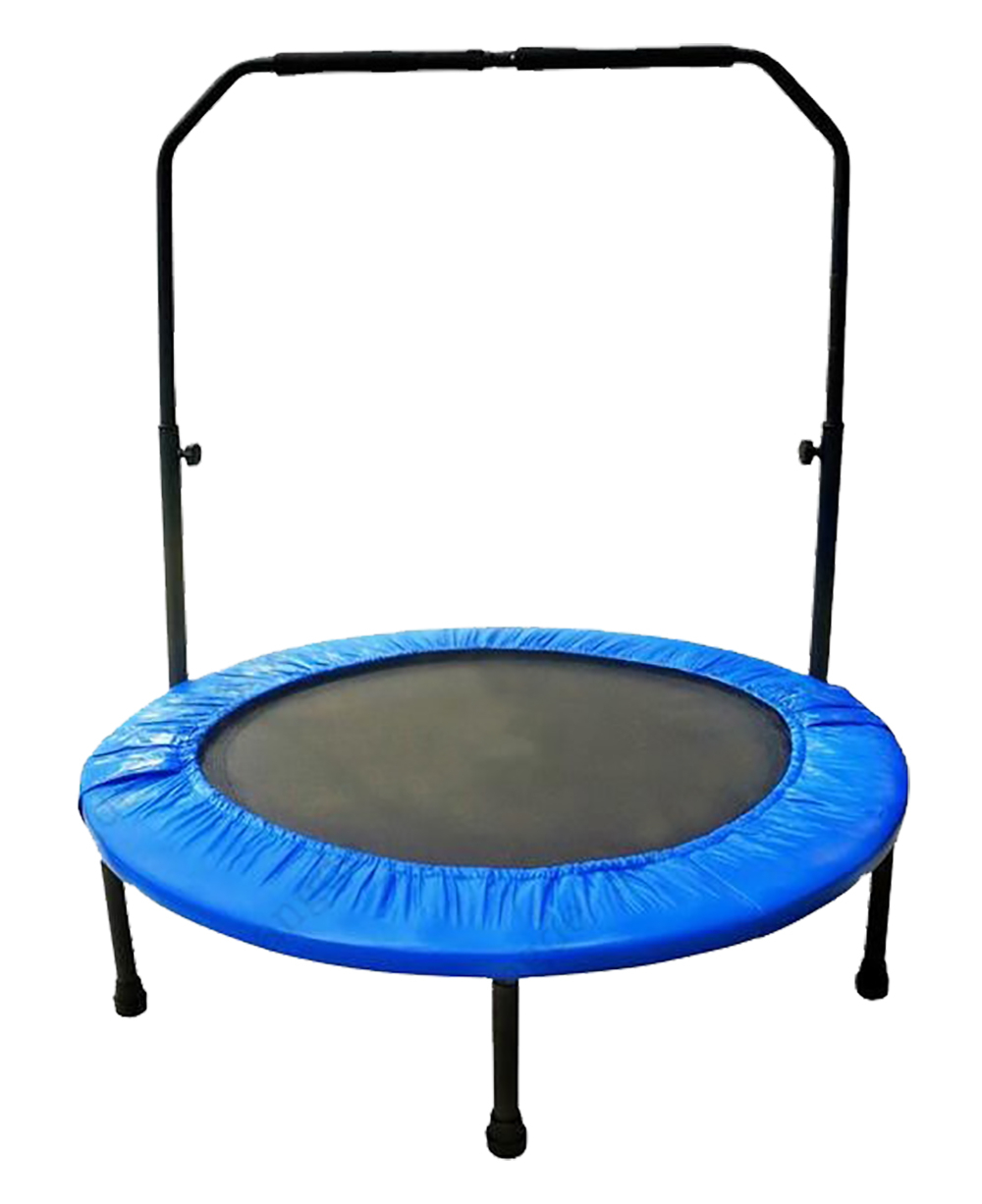 Батут с ручкой 100 см синий