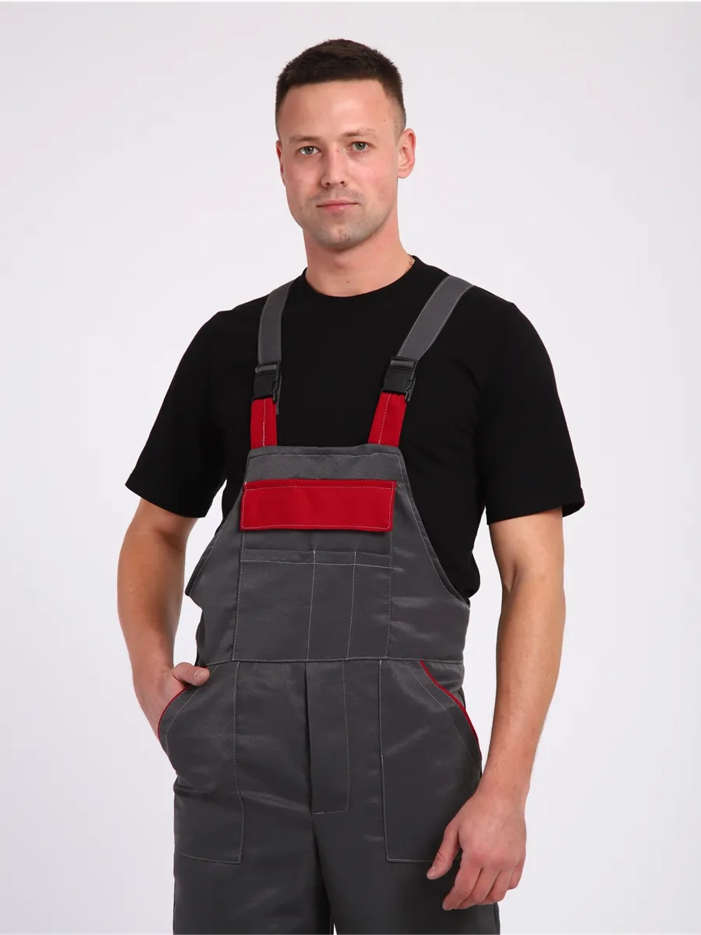 Комбинезон штаны рабочие на лямках штаны мужские