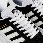 кроссовки Adidas Gazelle Bold Black / White Wmns