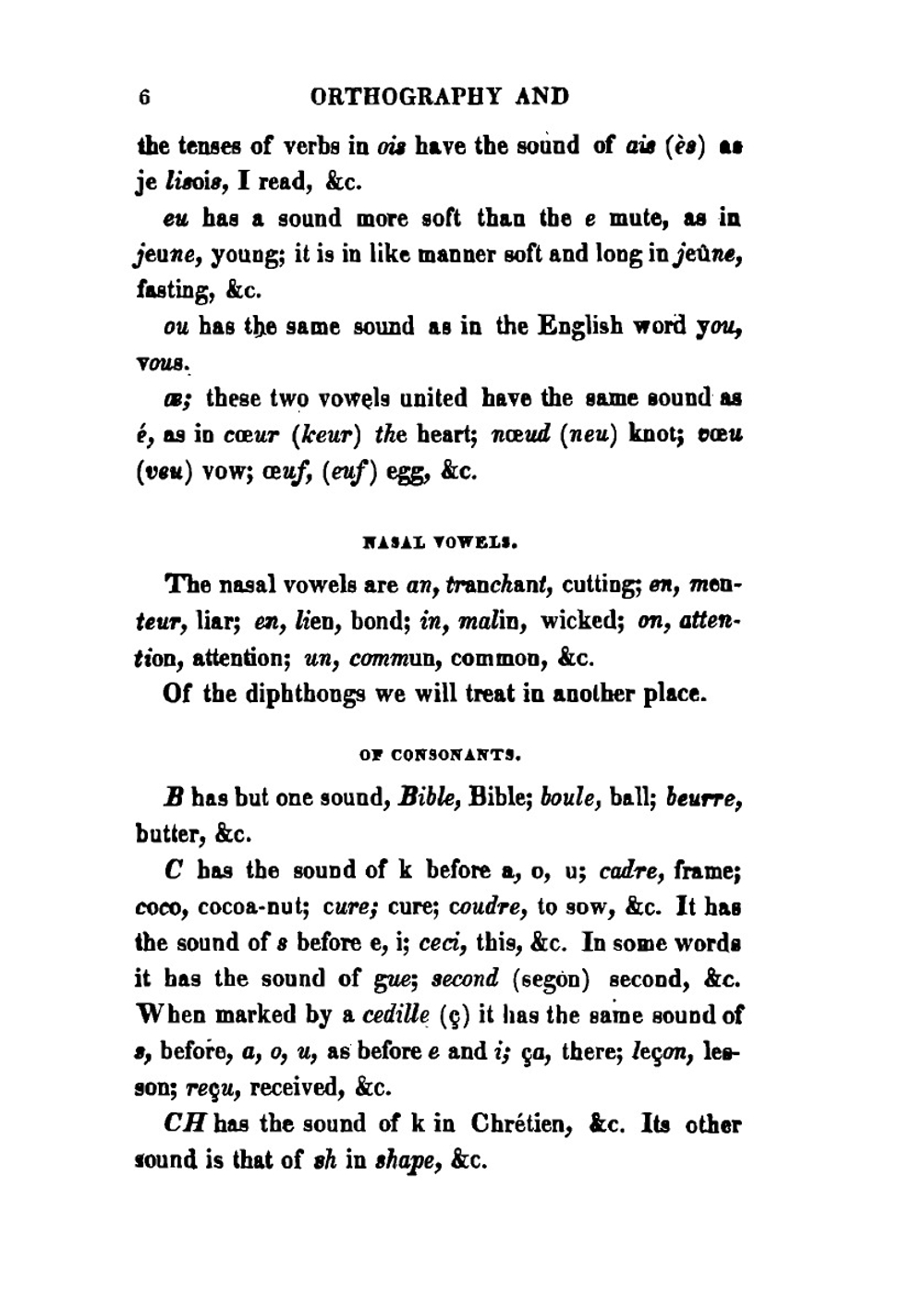 Abridgement of a French and English grammar | Texier de La Pommeraye