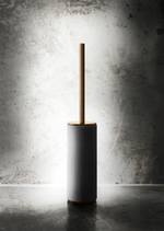 Ёршик Gessi 316, напольный, цвет Black Metal Brushed PVD