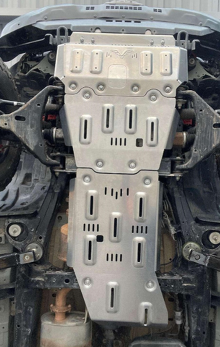 Защита радиатора, картера, РК, КПП для TANK 300 Off-road version, базовая, алюминиевая, 8 мм Falcon