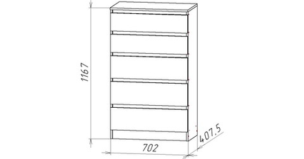 Комод Ницца-8