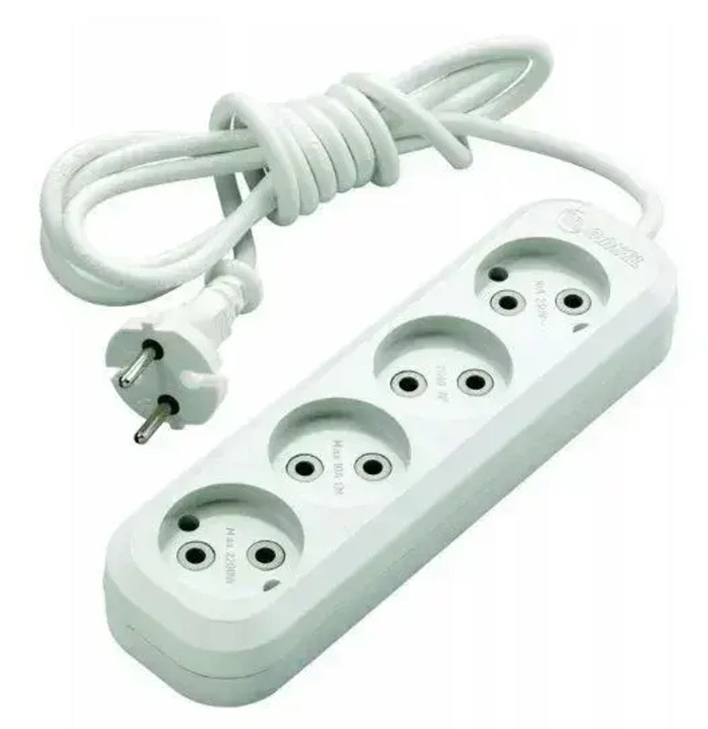 Удлинитель Makel (MGP 142) 4 гнезда 2 метра