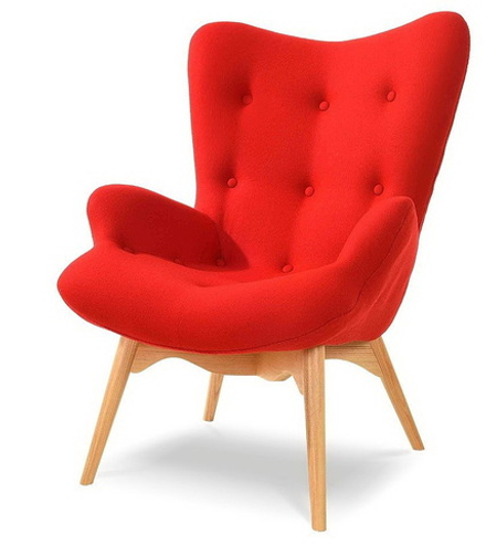 Кресло DC917 red-красное