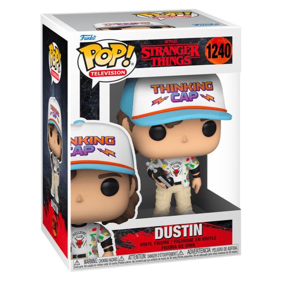 Фигурка Funko POP! TV Stranger Things S4 Dustin (1240) 62394 / Фигурка Фанко ПОП! по мотивам сериала "Очень странные дела", Дастин