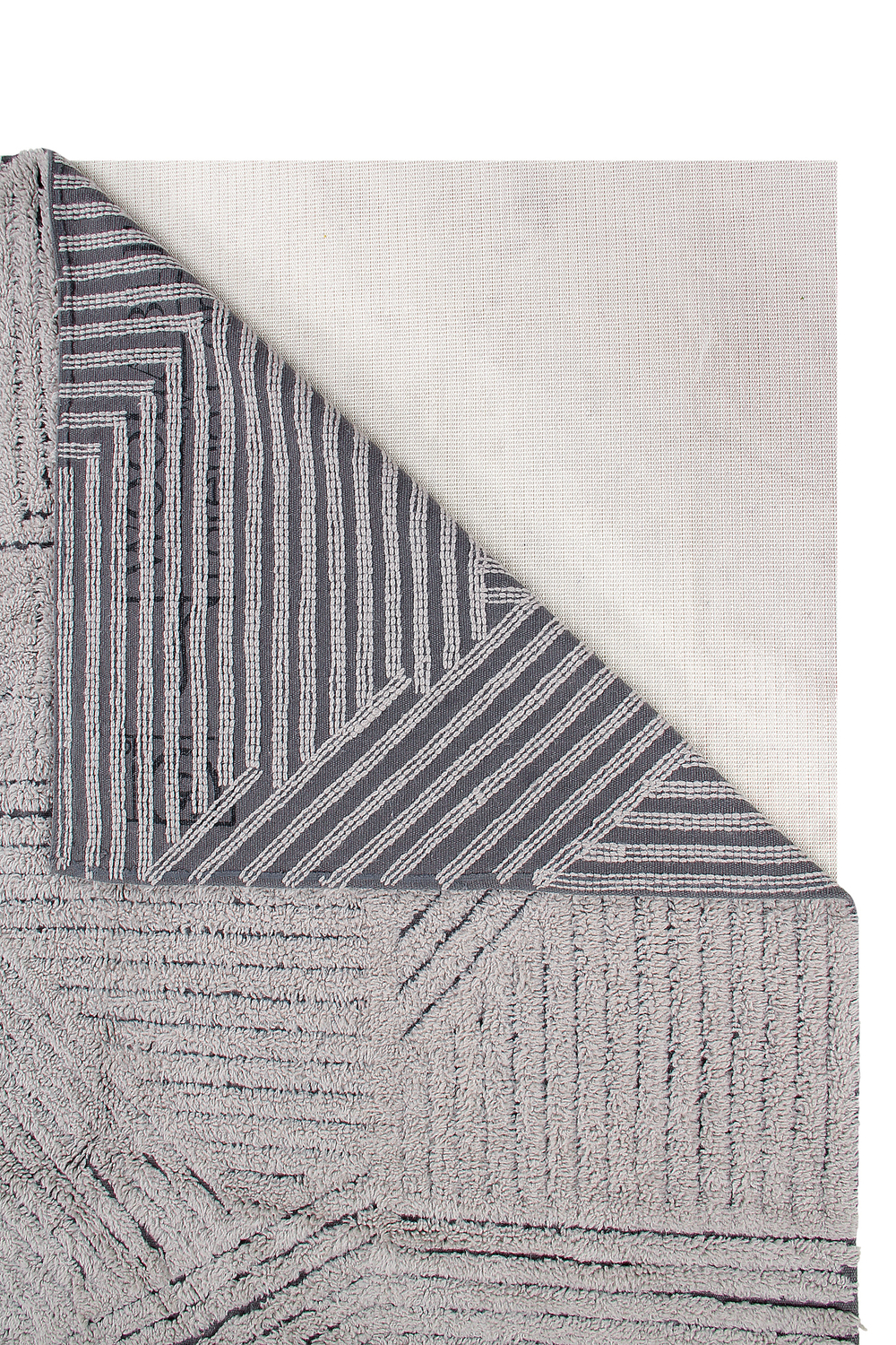 Шерстяной стираемый ковер Lorena Canals Black Chia L (170 x 240 см)