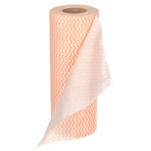 Салфетки универсальные в рулоне с рисунком волны  Х