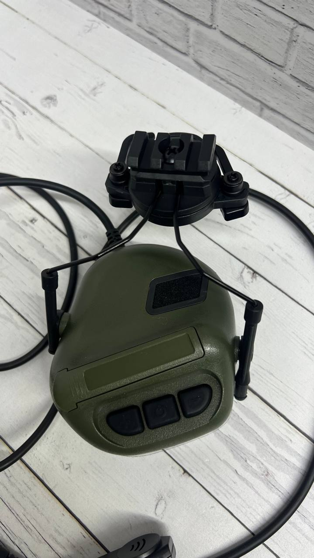 Тактические наушники HEADSET V / олива