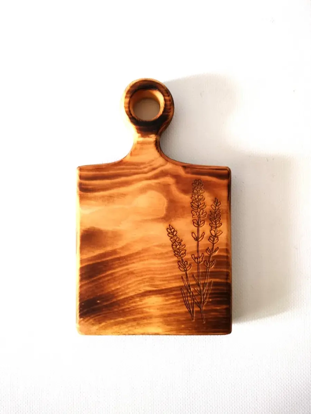 Доска разделочная из дерева сервировочная