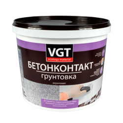 Грунтовка бетон-контакт VGT ВД-АК-0301, 8 кг